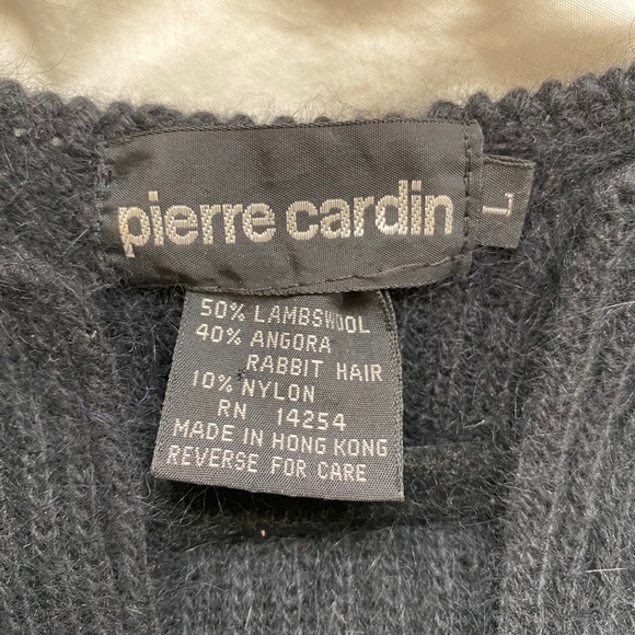 Pierre Cardin Peplum Wool Cardigan - Picture 5 of 5
